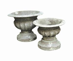 SET di 2 vasi decorativi in ferro Gabry