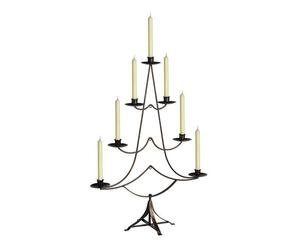 candelabro decorativo in metallo tree - 53x72x23 cm
