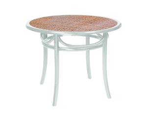 Tavolino in legno di betulla con piano rotondo Dear - 78x100 cm