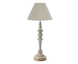 lampada da tavolo in betulla anais - d 25/h 57 cm