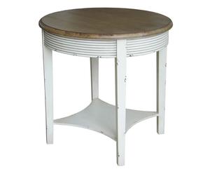 tavolino circolare in abete sandy - d 60/H 60 cm