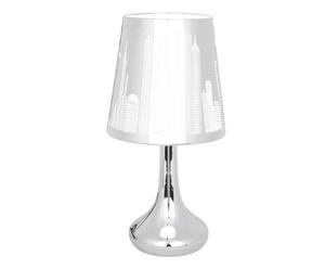 Lampada da tavolo in metallo City II - 17.5x30 cm