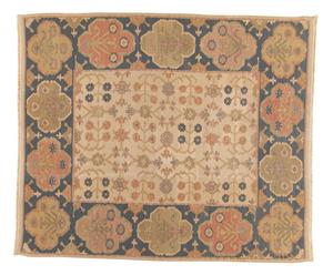 tappeto kilim mongolia in lana fine lila - 236x297 cm