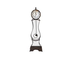 orologio d'appoggio in fERRO con pendolo Vintage - 19x50x170 cm
