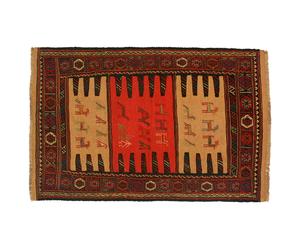 tappeto KILIM in pura lana GUCCIAN Iranian - 180x100 cm