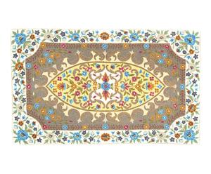 tappeto in puro cotone Chain Stitch Muwafaq - 150x90 cm