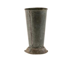 Vaso in zinco anno 1960 - H 36 cm
