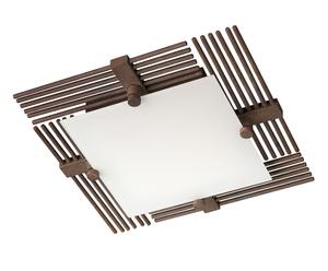 Plafoniera Quadrata Vetro Satinato : Fratelli braga applique fb glass pl w r s led vetro