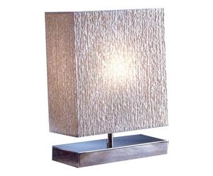 Lampada da tavolo in legno e cotone Shin - 44x32x13 cm