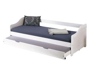 letto singolo con letto estraibile due