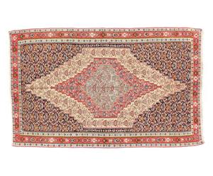 Tappeto kilim sanandaj persiano in lana tessuta a mano haseeb - 153x245 cm