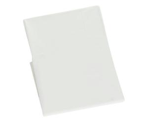 Coprimaterassino in cotone be bianco - 60x120 cm