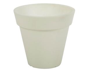 vaso luminescente pegasus bianco fluo - 40x37 cm