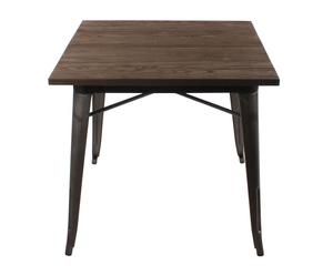 Tavolo in legno di elm francisca - 80x75x80 cm