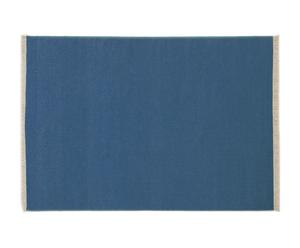 Tappeto Kilim tessuto a mano in lana Unique blu - 70x140 cm