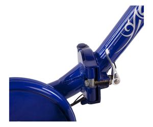 Bicicletta pieghevole in acciaio Classica 20'' - blu