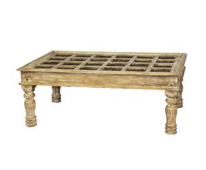 tavolino da caffe' in legno di palissandro vietnam - 77x45x120 cm
