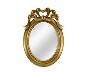 Specchio con cornice decorativa in acacia Richness - 59X42 cm
