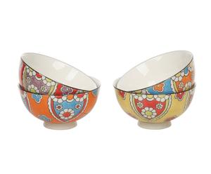 set di ciotole in ceramica Oriental