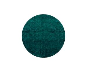 Hoogpolig tapijt JEWEL, blauw, diameter 160 cm