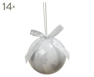 Doorzichtige kerstballen plastic action