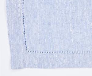 Tafelkleed Compose, hemelsblauw/creme, 170 x 240 cm