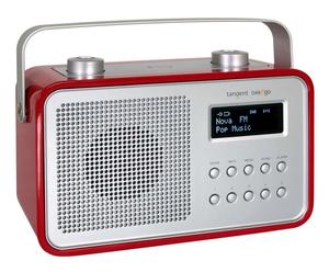 Draagbare Radio DAB2go, rood