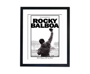 Ingelijste filmposter Rocky Balboa, 40 x 50 cm