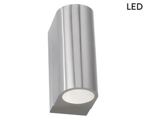 LED-buitenlamp Asuncion, aluminium, H 15 cm