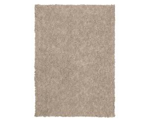 Hoogpolig tapijt Ben, zand, 152 x 213 cm