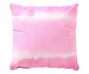 Kussen Batika, roze/wit, 40 x 40 cm