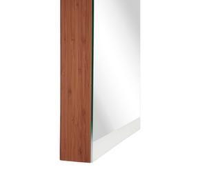 Kastje met spiegel Arena Cabinet, bamboe, H 70 cm
