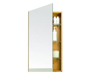 Wand-spiegelkast Arena Cabinet, bamboe, H 70 cm