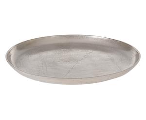 Kaarsenplateau Ragna, zilver, diameter 35 cm
