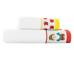 Handdoek-Set Sneeuwwitje, 2-delig