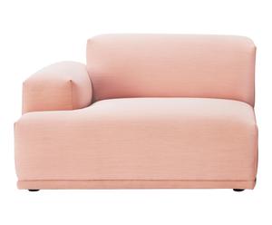 Sofa module Connect I, roze, B 117 cm