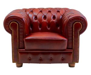 Fauteuil Charles, rood, B 110
