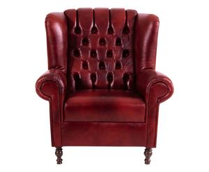 Fauteuil George, rood, B 90 cm
