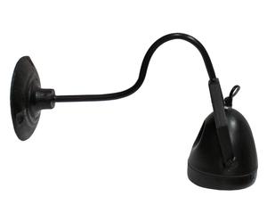 Wandlamp Viktor, zwart, B 43 cm