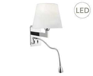 LED-wandlamp Lugano, H 32 cm