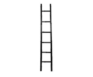 Decoratieve ladder Bambu, zwart, H 200 cm