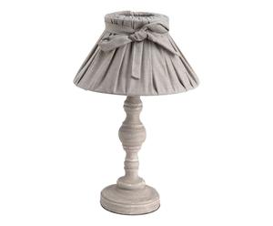 Lamp Harriet, taupe/naturel, H 29 cm