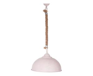 Hanglamp Leo, roze, H 92 cm
