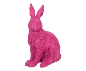 Decoratief konijn Linda, roze, H 34 cm