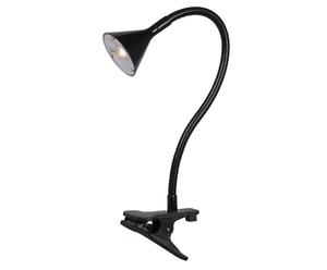Lamp met klem Yuna, zwart, H 40 cm