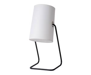 Tafellamp Black, wit, H 48 cm