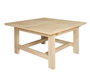 Uitschuifbare tafel Armentia, iepenhout