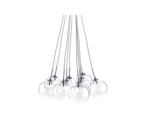 Hanglamp Pamplona, zilver, L 80 cm