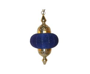 Hanglamp Soraya, blauw