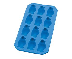 Ijsklontjesvorm Pinguin, blauw